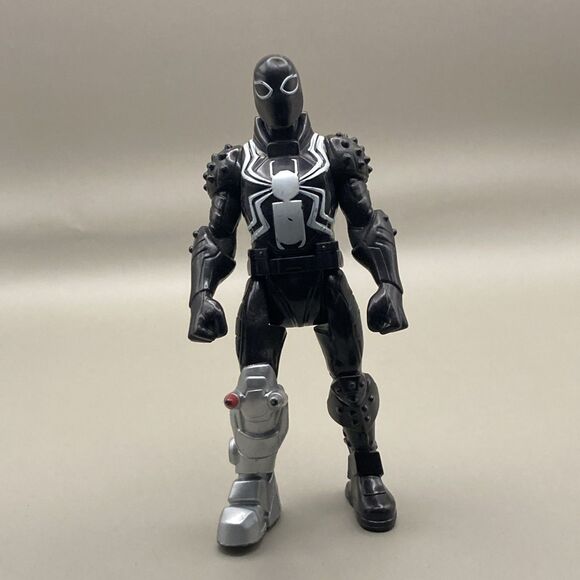 Ultimate Spider-Man Web-Warriors Agent Venom - 6 inch tall (Hasbro, 2014) - Picture 1 of 8